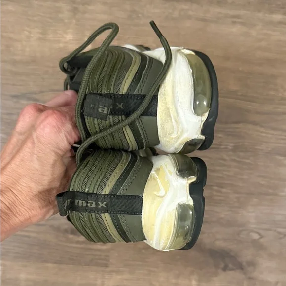 Nike Air Max 97 Medium Olive White Women’s Size 8.5 - Picture 5 of 7